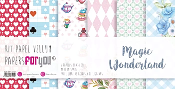 Kit papier calque Magic Wonderland PapersForYou 30x31cm