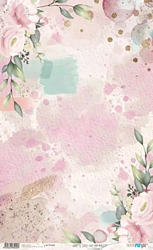 Papel de Arroz Flores y Acuarela Our Tiny Miracle PapersForYou 54x33cm