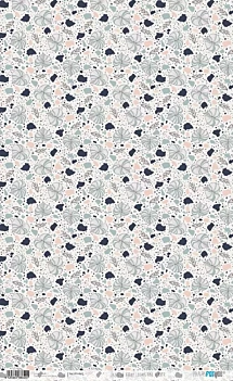 Monsteras en Terrazzo Rijstpapier Loving and Tender PapersForYou 54x33cm