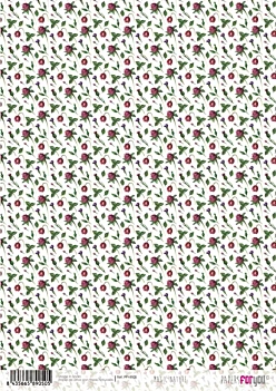 Rijstpapier Bloemen en Bladeren Magic Nature PapersForYou 30x21cm