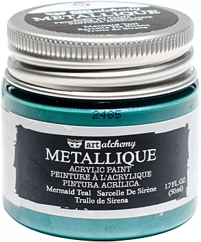 Pintura acrílica metálica Finnabair Midnight Sky