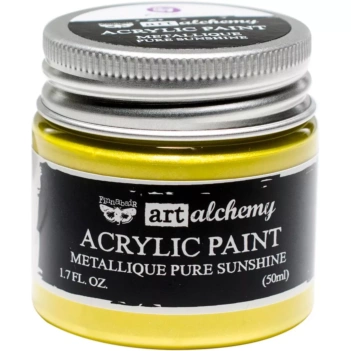 Pintura acrílica metálica Finnabair Emerald Green
