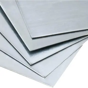 Plancha de zinc pulida
