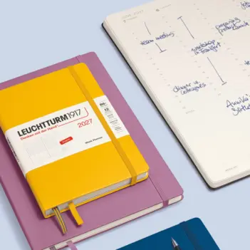 Leuchtturm1917 A5 Softcover Horizontal Weekly Planner 2027