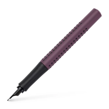 Penna stilografica media Faber-Castell Glam argento