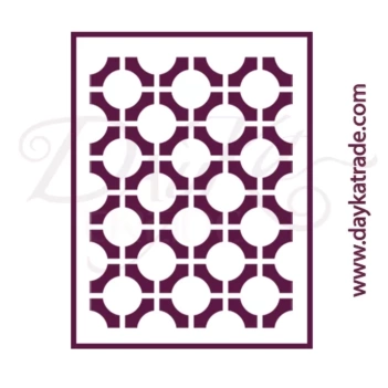 SUPER OFERTA **50%** Plantilla de Stencil T-3269 Fondo patrón Dayka 21x30cm