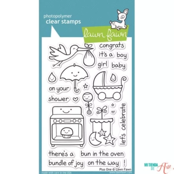 Lawn Fawn Clear Stamp, plus jeden