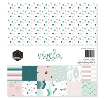 Dunaon Vívela Otra Vez Scrapbookingset 30x30cm
