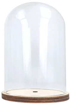 Artemio Glass Bell 11x15cm