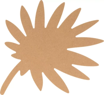 Silueta en DM Hoja de Palma Artemio
