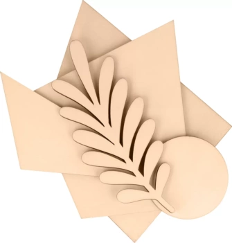 Set Stanzteile Farbblock Artemio