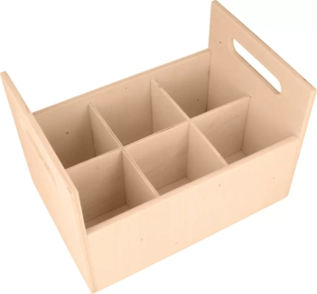 Caja de Madera con Compartimentos Artemio