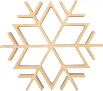 Linterna de Madera Patrón Rombos Artemio