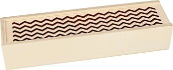 Houten lantaarn Ruitpatroon Artemio