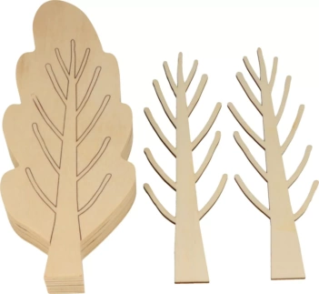 Die-cuts de madera Árboles Promenade en Forêt Artemio