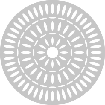 Artemio Blue Ethnic Medallion Kompatibel mit Sizzix