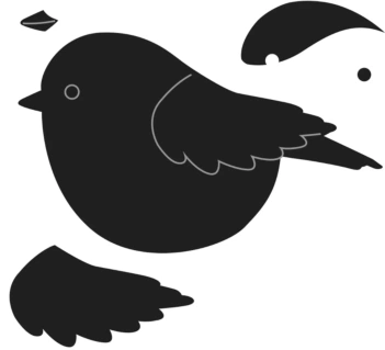 Bird Die Christmas Berries Artemio