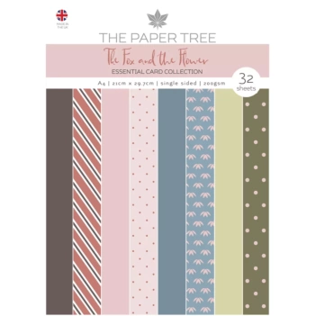 Set de Scrapbooking Die-Cut Collection The Fox & The Flower The Paper Tree 21x29cm

