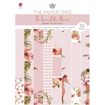 Set de Scrapbooking Essential The Fox & The Flower The Paper Tree 21x29cm

