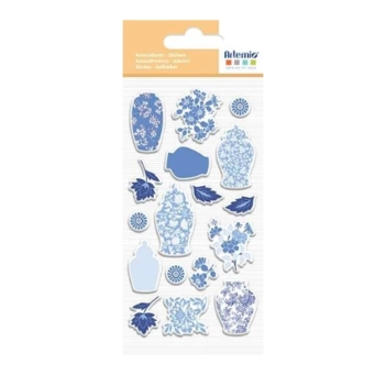 Puffy Stickers Bleu Artemio