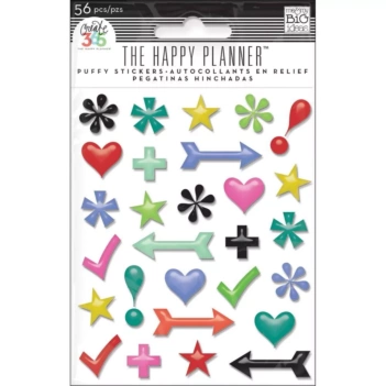 Puffy Stickers Icons for Create 365 Planner