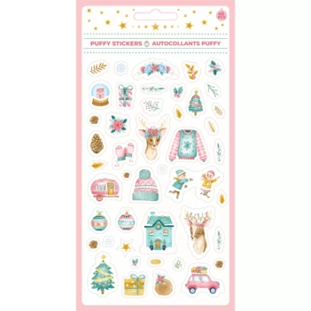 Puffy Stickers All You Need Is Christmas Craftelier