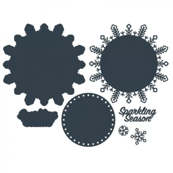 Paper Boutique A Sprinkle of Winter Stanzschablonen - Sparkling Season

