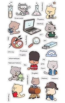 Puffy Stickers So Cute Artemio

