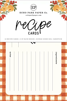 Echo Park Paper Sunny Days Ahead Kaarten Set voor Recepten