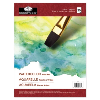 Bloc de Papel de Acuarela Essentials Royal & Langnickel 23x30cm