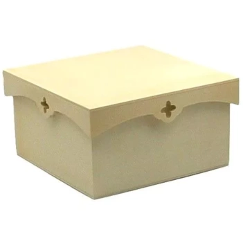 Caja de madera cruces Artiwood 19,5×19,5cm
