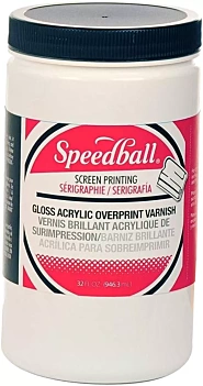 Speedball glanzende lak op waterbasis 946ml