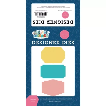 Dies Labels Happy Crafting Carta Bella