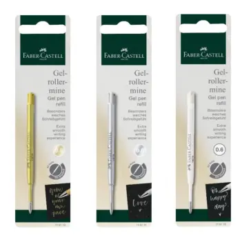 Ricarica per penna gel roller Faber-Castell da 0,6 mm