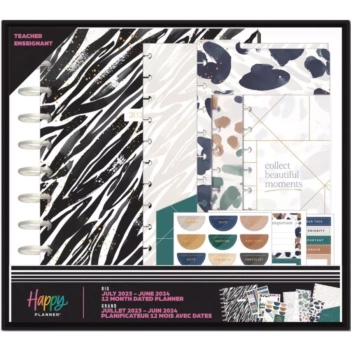SUPER OFERTA **40%** Box Kit Teacher Gone Wild Big Happy Planner