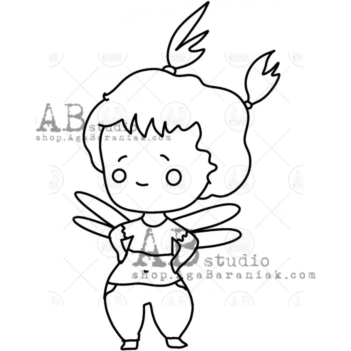 Sello de caucho Fairy #07 AB Studio