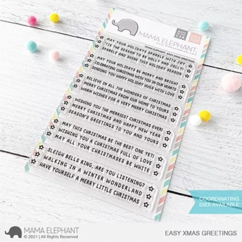 Set de Sellos Transparentes Oh Gnomie Tree Mama Elephant