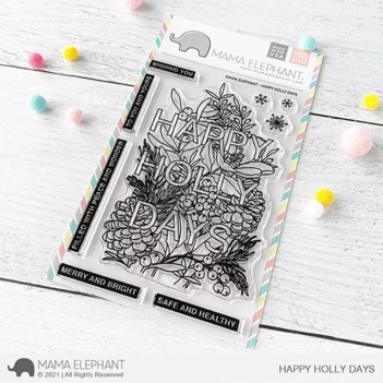 Set de Sellos Transparentes Oh Gnomie Tree Mama Elephant