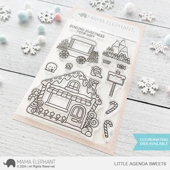 Set de sellos transparentes Shine With Love Mama Elephant