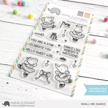 Set de sellos transparentes She's So Lovely Mama Elephant