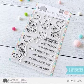 Set de sellos transparentes Up with Love Mama Elephant

