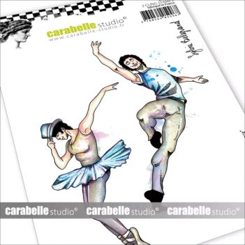 SUPERANGEBOT **40%** Gummistempel Bailamos Carabelle A6