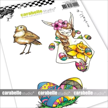 SUPER OFFRE **40%** Ostara Carabelle tampon en caoutchouc A6