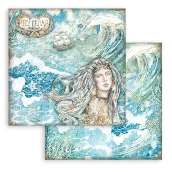 Papel Sirena Songs Of The Sea Stamperia 30x30cm