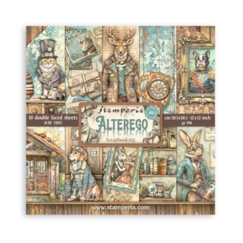 Set Paper Cut-outs Alterego Stamperia