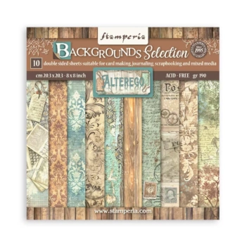 Set de scrapbooking Alterego Stamperia 20x20cm
