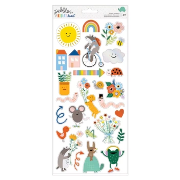 Pebbles Kid At Heart Cardstock Sticker