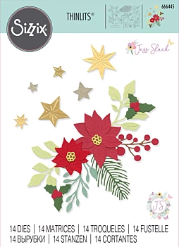 Thinlits Festive Foliage Die Sizzix 666445