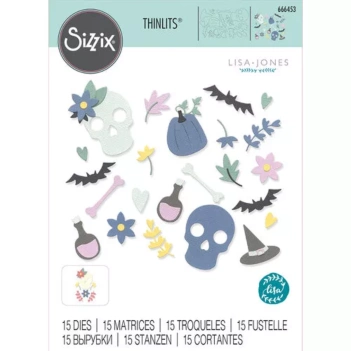 Troquel Thinlits Spooky Icons Sizzix 666453
