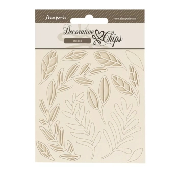 Die-cuts de chipboard Hojas Secret Diary Stamperia